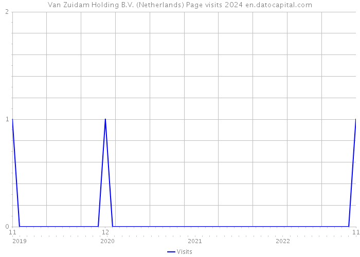 Van Zuidam Holding B.V. (Netherlands) Page visits 2024 