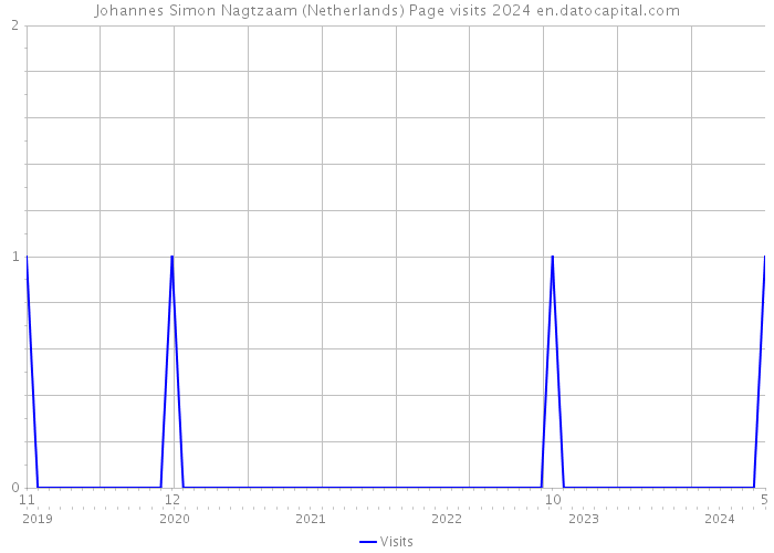 Johannes Simon Nagtzaam (Netherlands) Page visits 2024 