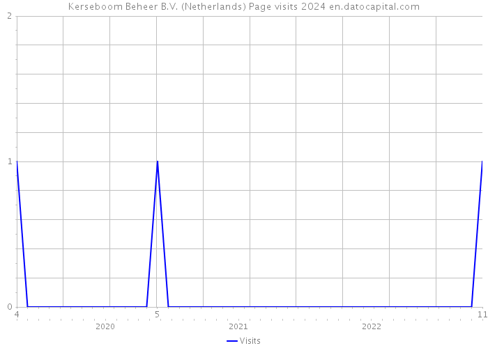 Kerseboom Beheer B.V. (Netherlands) Page visits 2024 