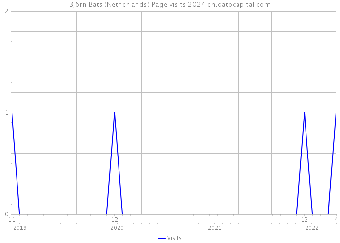 Björn Bats (Netherlands) Page visits 2024 