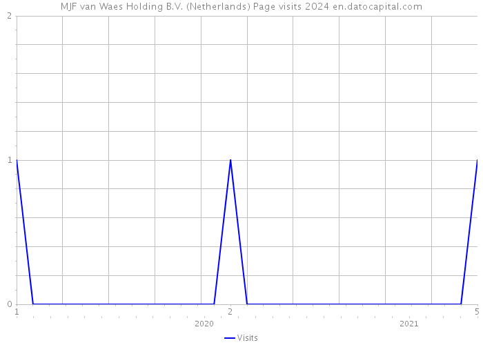 MJF van Waes Holding B.V. (Netherlands) Page visits 2024 