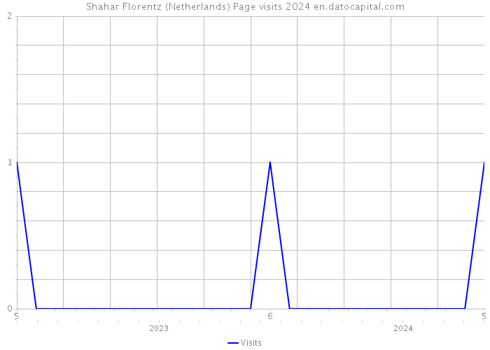 Shahar Florentz (Netherlands) Page visits 2024 