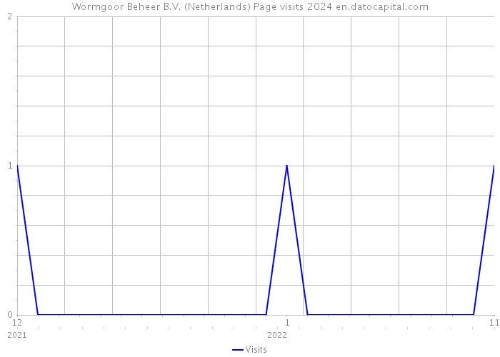 Wormgoor Beheer B.V. (Netherlands) Page visits 2024 