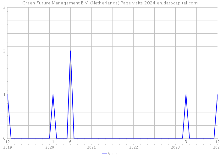 Green Future Management B.V. (Netherlands) Page visits 2024 