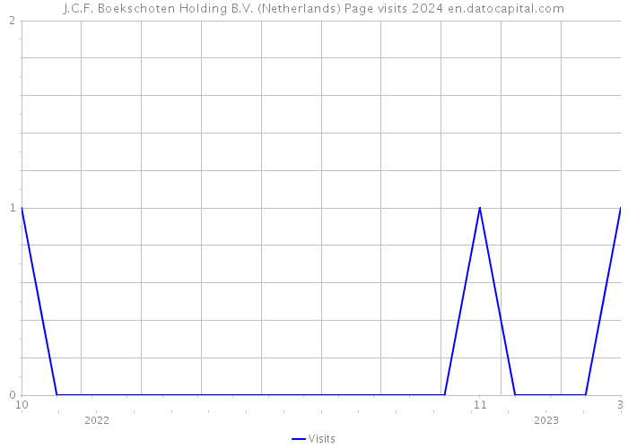 J.C.F. Boekschoten Holding B.V. (Netherlands) Page visits 2024 