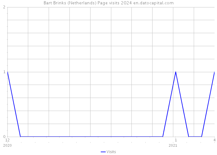 Bart Brinks (Netherlands) Page visits 2024 