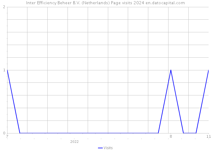 Inter Efficiency Beheer B.V. (Netherlands) Page visits 2024 