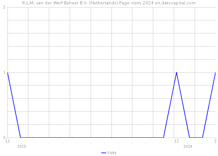 R.L.M. van der Werf Beheer B.V. (Netherlands) Page visits 2024 