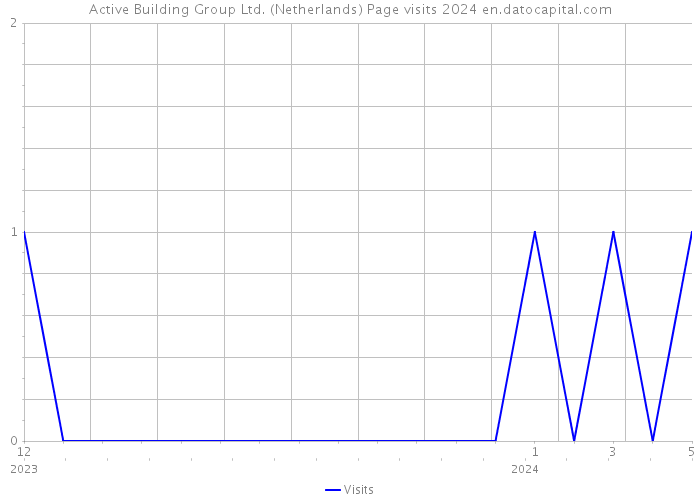 Active Building Group Ltd. (Netherlands) Page visits 2024 