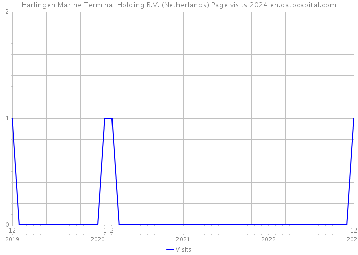 Harlingen Marine Terminal Holding B.V. (Netherlands) Page visits 2024 