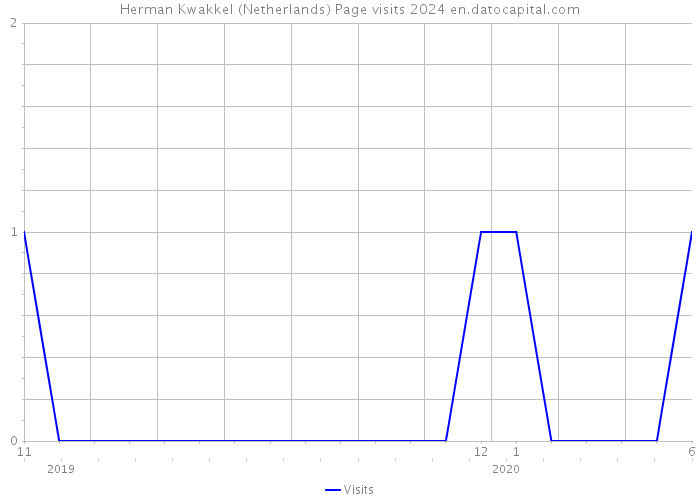 Herman Kwakkel (Netherlands) Page visits 2024 