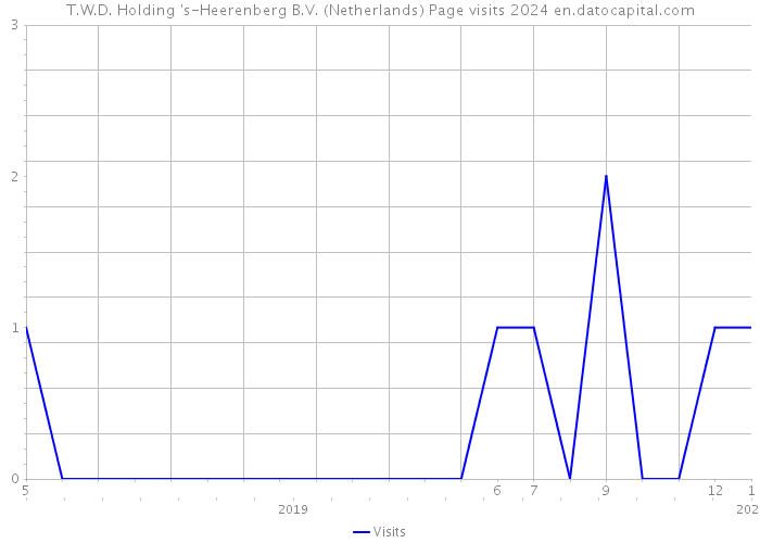T.W.D. Holding 's-Heerenberg B.V. (Netherlands) Page visits 2024 