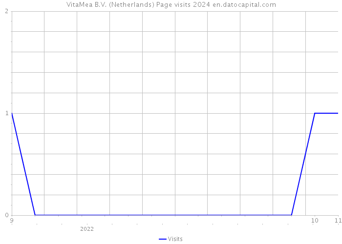 VitaMea B.V. (Netherlands) Page visits 2024 