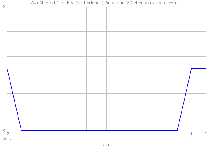 Wyk Medical Care B.V. (Netherlands) Page visits 2024 