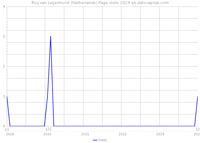 Roy van Leijenhorst (Netherlands) Page visits 2024 