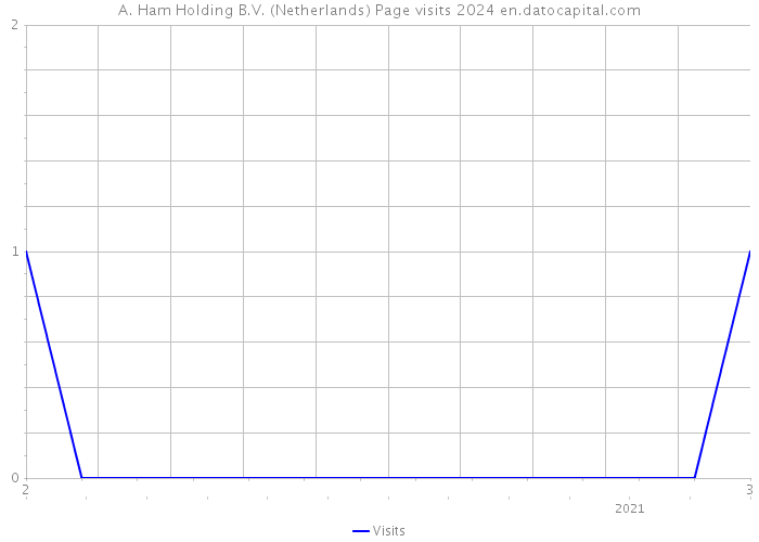 A. Ham Holding B.V. (Netherlands) Page visits 2024 