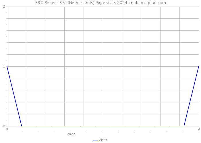 B&O Beheer B.V. (Netherlands) Page visits 2024 