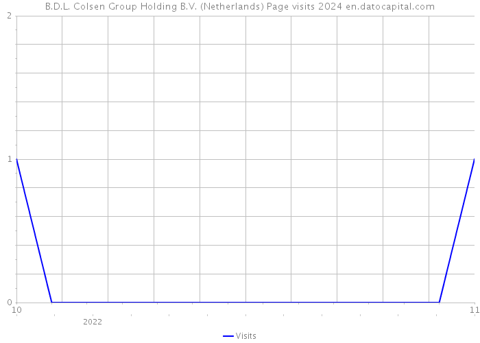 B.D.L. Colsen Group Holding B.V. (Netherlands) Page visits 2024 