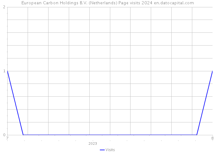 European Carbon Holdings B.V. (Netherlands) Page visits 2024 
