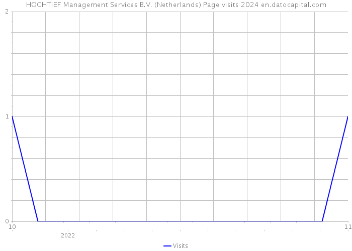 HOCHTIEF Management Services B.V. (Netherlands) Page visits 2024 