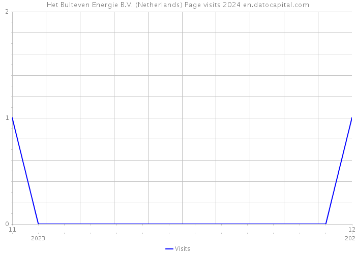Het Bulteven Energie B.V. (Netherlands) Page visits 2024 