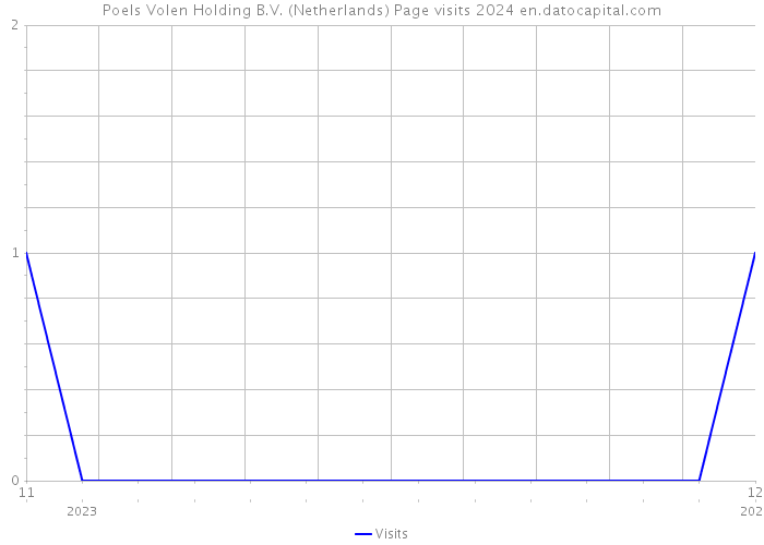Poels Volen Holding B.V. (Netherlands) Page visits 2024 