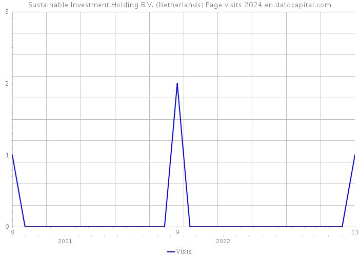 Sustainable Investment Holding B.V. (Netherlands) Page visits 2024 