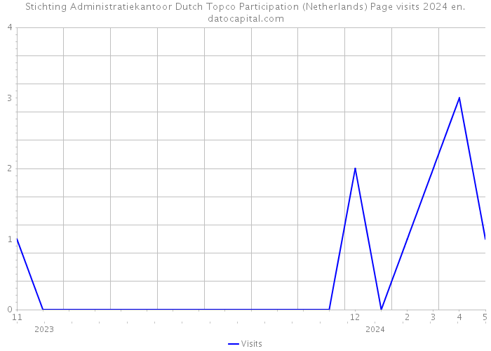 Stichting Administratiekantoor Dutch Topco Participation (Netherlands) Page visits 2024 