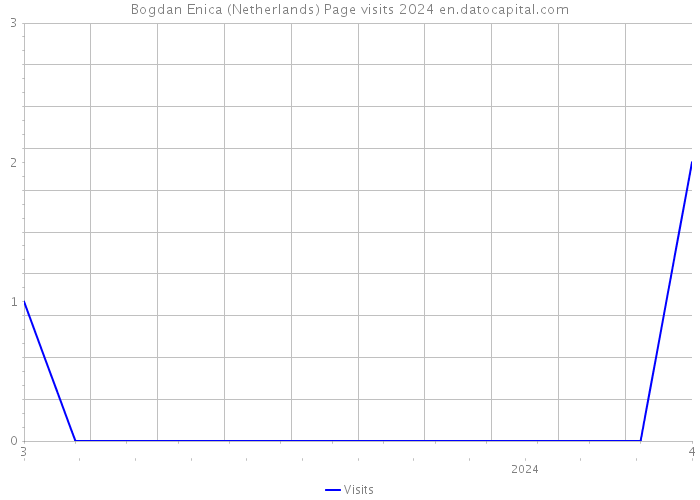 Bogdan Enica (Netherlands) Page visits 2024 