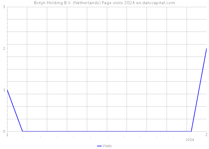 Botijn Holding B.V. (Netherlands) Page visits 2024 