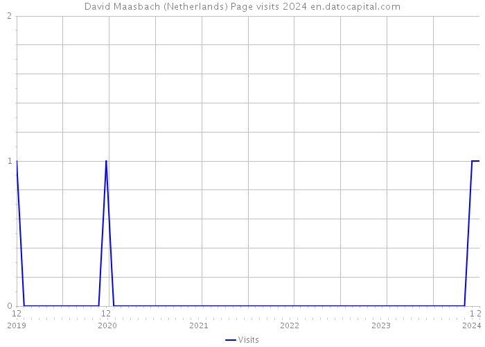 David Maasbach (Netherlands) Page visits 2024 
