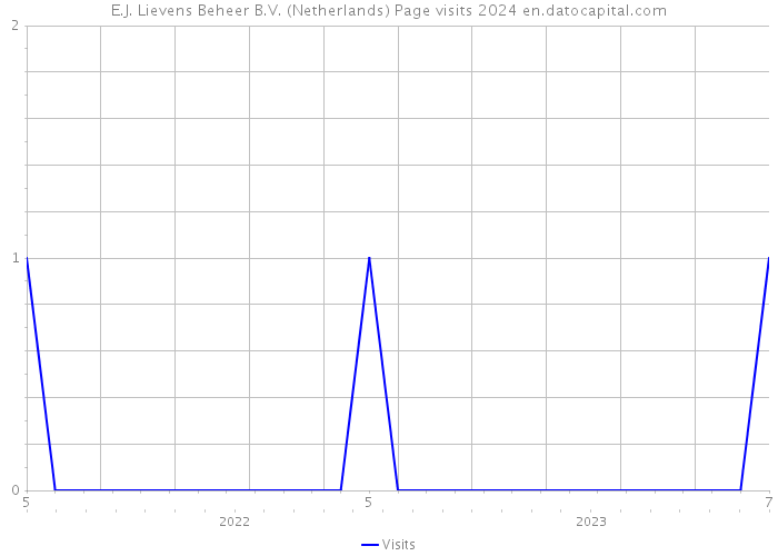 E.J. Lievens Beheer B.V. (Netherlands) Page visits 2024 