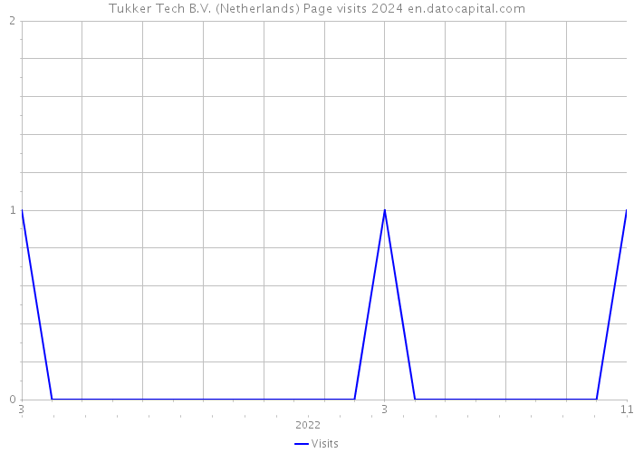 Tukker Tech B.V. (Netherlands) Page visits 2024 