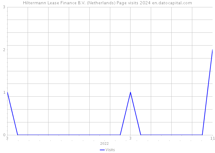 Hiltermann Lease Finance B.V. (Netherlands) Page visits 2024 