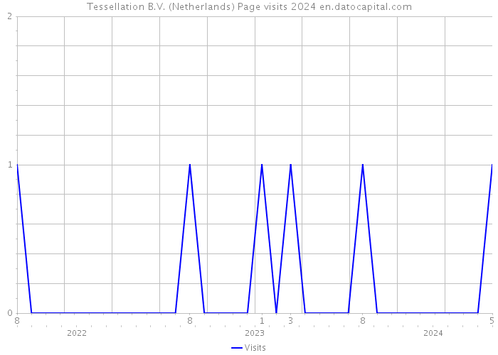 Tessellation B.V. (Netherlands) Page visits 2024 