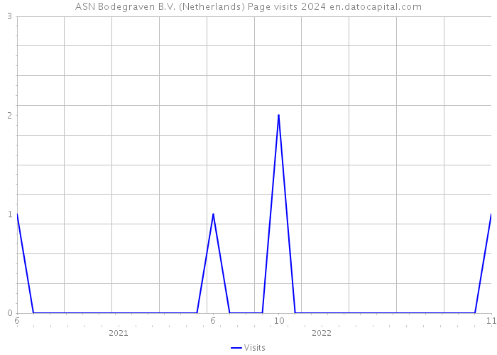 ASN Bodegraven B.V. (Netherlands) Page visits 2024 