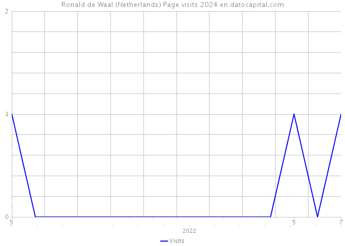 Ronald de Waal (Netherlands) Page visits 2024 