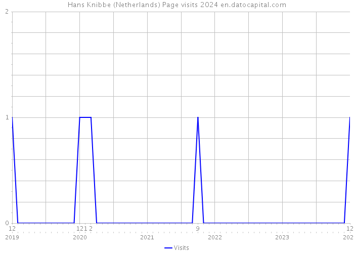 Hans Knibbe (Netherlands) Page visits 2024 