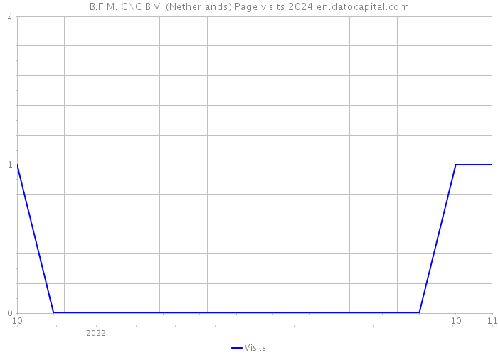 B.F.M. CNC B.V. (Netherlands) Page visits 2024 