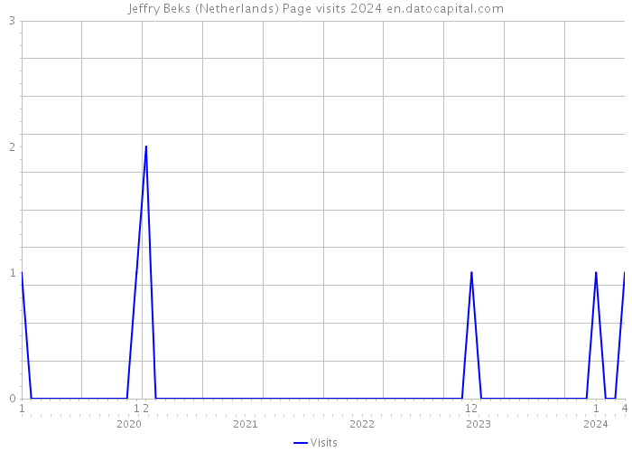 Jeffry Beks (Netherlands) Page visits 2024 