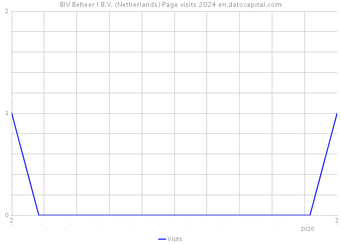 BIV Beheer I B.V. (Netherlands) Page visits 2024 