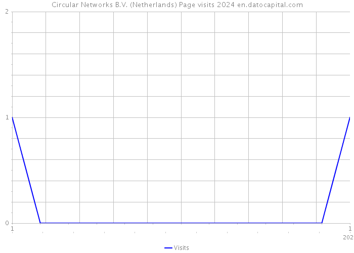 Circular Networks B.V. (Netherlands) Page visits 2024 
