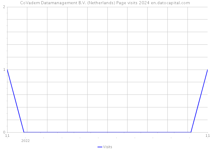 CoVadem Datamanagement B.V. (Netherlands) Page visits 2024 
