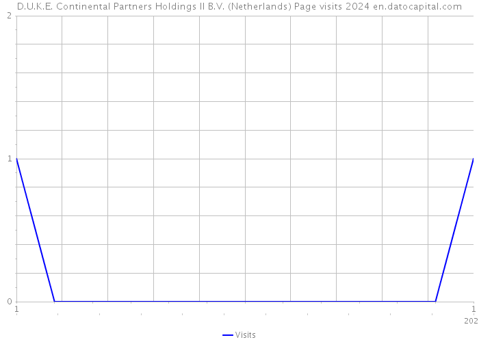 D.U.K.E. Continental Partners Holdings II B.V. (Netherlands) Page visits 2024 