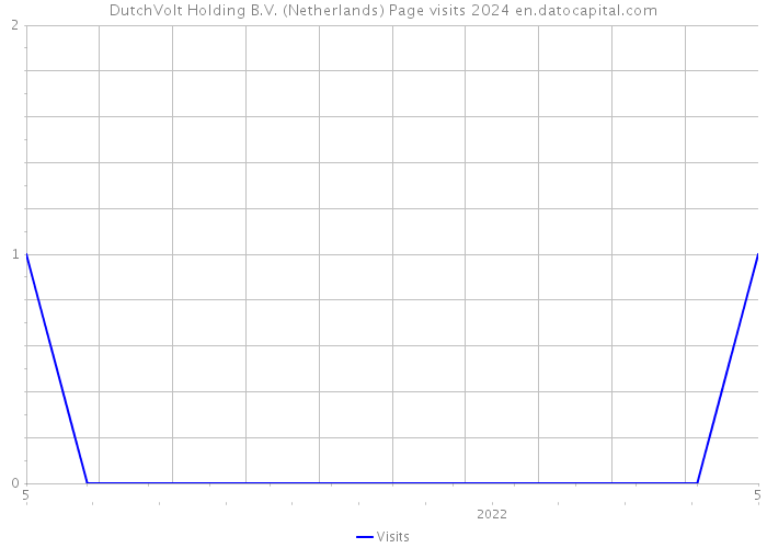 DutchVolt Holding B.V. (Netherlands) Page visits 2024 