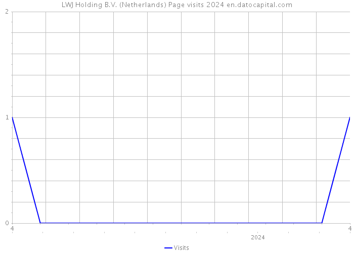 LWJ Holding B.V. (Netherlands) Page visits 2024 