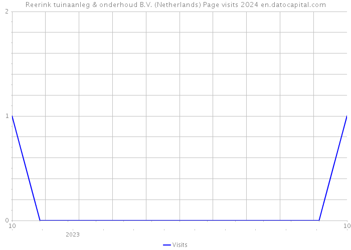 Reerink tuinaanleg & onderhoud B.V. (Netherlands) Page visits 2024 