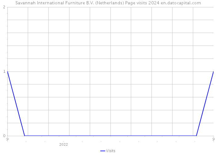 Savannah International Furniture B.V. (Netherlands) Page visits 2024 