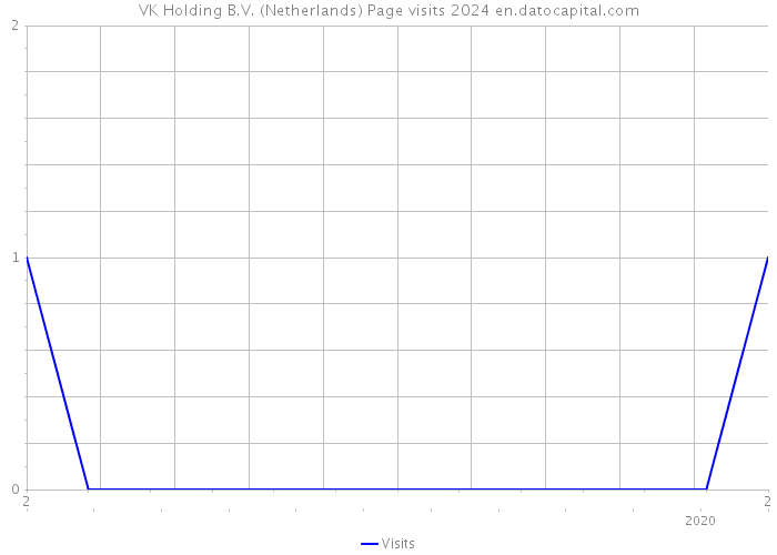VK Holding B.V. (Netherlands) Page visits 2024 