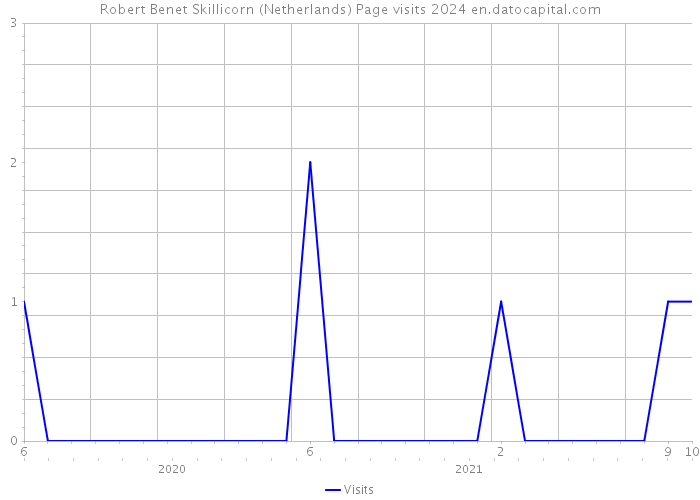 Robert Benet Skillicorn (Netherlands) Page visits 2024 